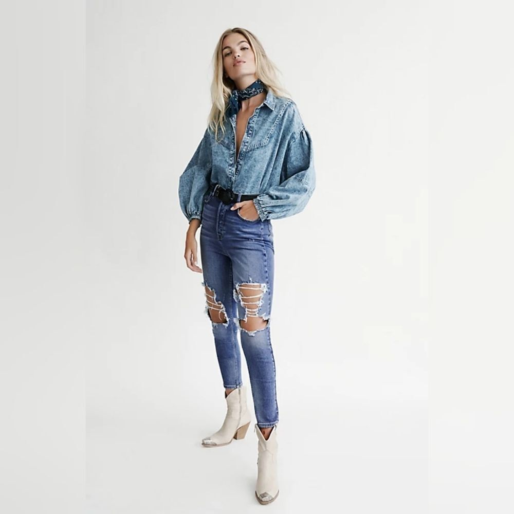 FREE PEOPLE Phoenix jeans size 26 BNWT